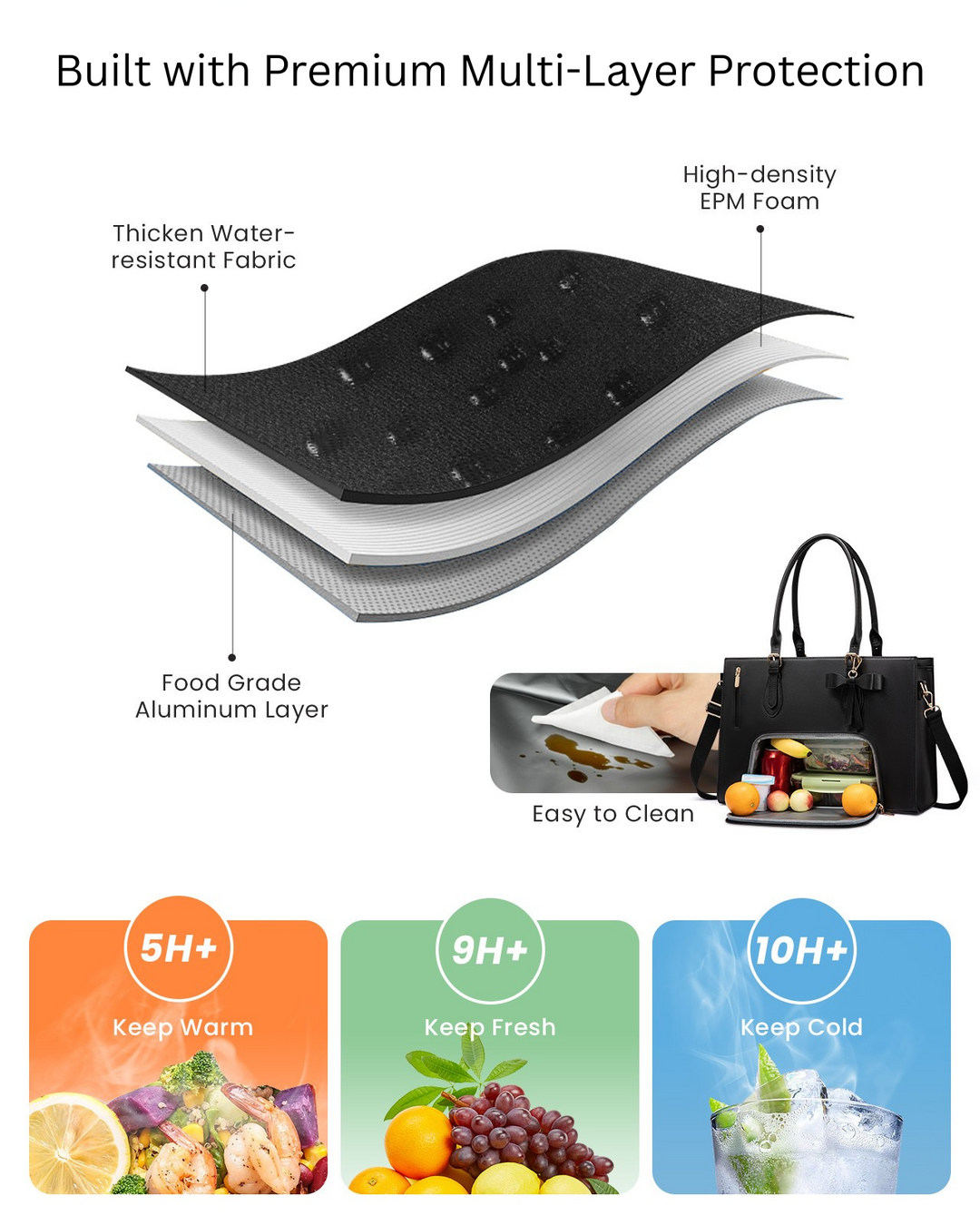 LUCY SIGNATURE TOTE BAG
