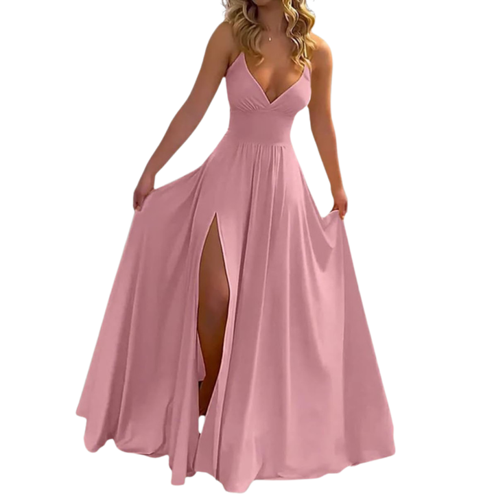 ROXANNE SPAGHETTI STRAP MAXI DRESS