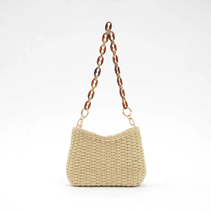 CAMILLA RETRO STRAW SUMMER BAG