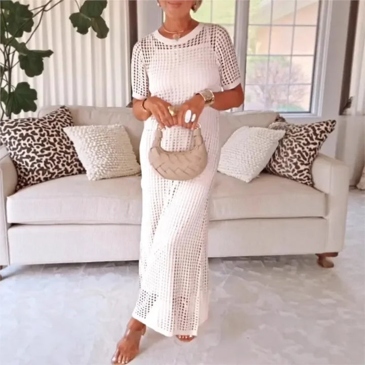 RIVELLA CROCHET OVERLAY DRESS SET