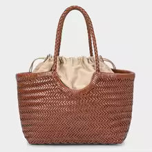NATALY STRAW WOVEN TOTE BAG