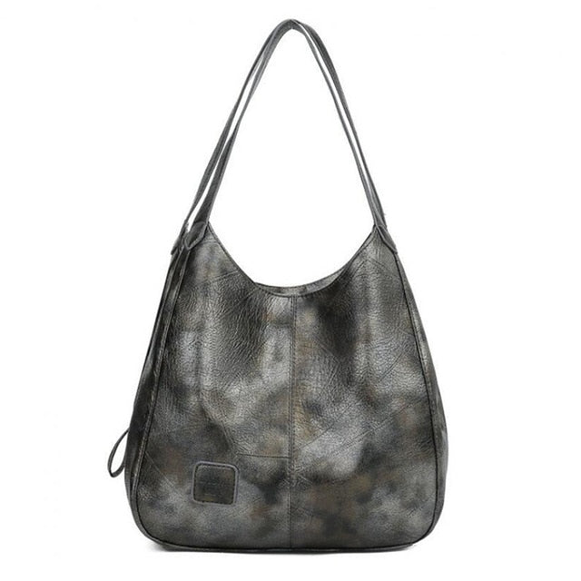 SELENA LARGE CAPACITY LEATHER BAG