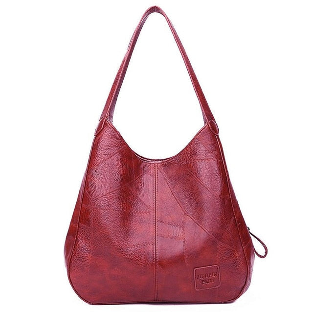SELENA LARGE CAPACITY LEATHER BAG