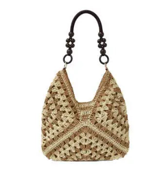 LILLIAN VERSATILE WOVEN TOTE BAG