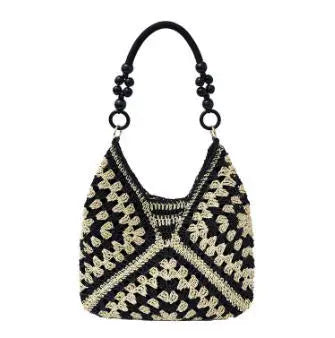 LILLIAN VERSATILE WOVEN TOTE BAG