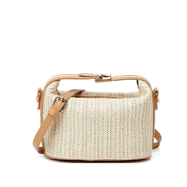 EMILY SUMMER STRAW SHOULDER BAG