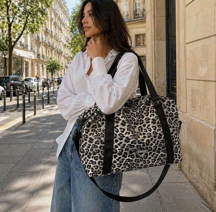 LEOPARD BABY DIAPER BAG