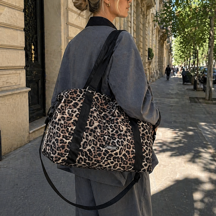 LEOPARD BABY DIAPER BAG