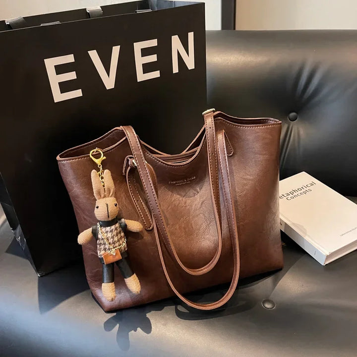 KATHERYN RUSTIC EDGE TOTE BAG