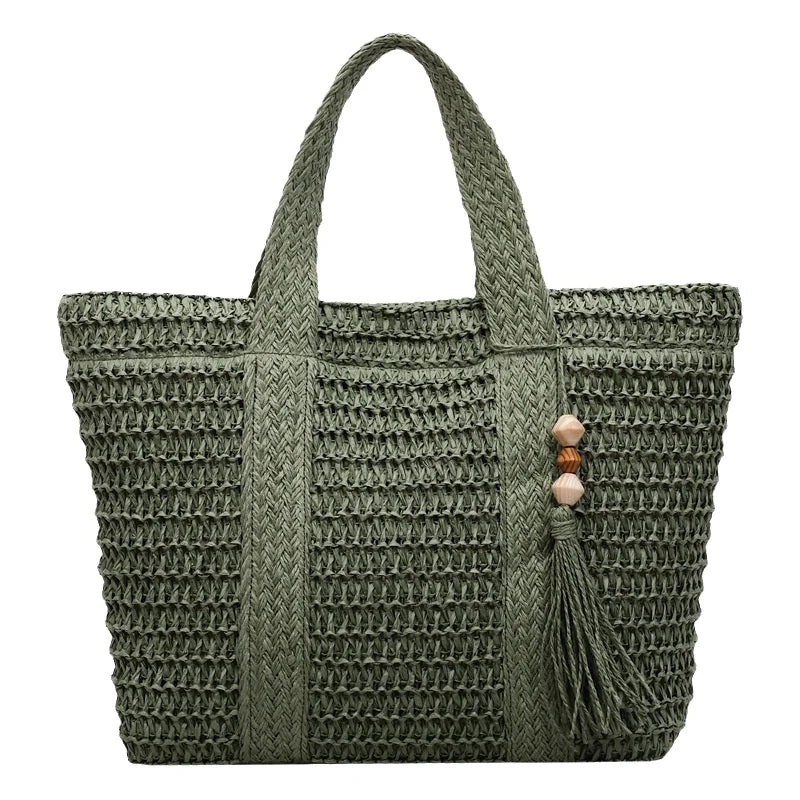 MARINELLA – STRAW WOVEN TOTE BAG