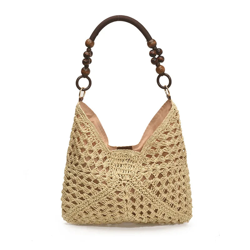 LILLIAN VERSATILE WOVEN TOTE BAG