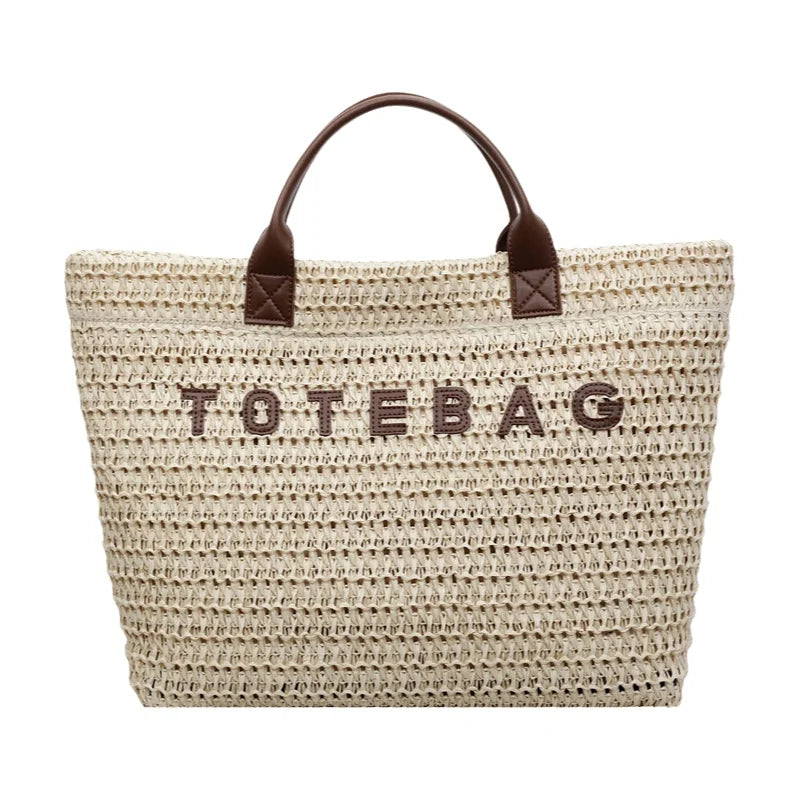 LILA – LARGE CAPACITY STRAW WOVEN HANDBAG