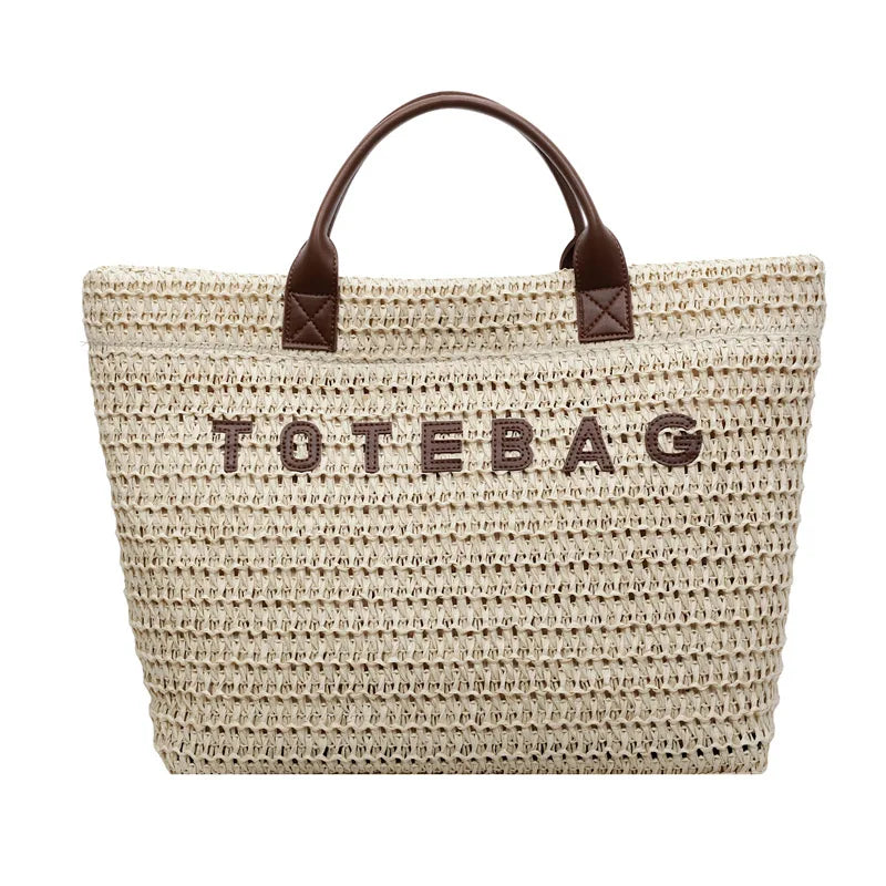 LILA – LARGE CAPACITY STRAW WOVEN HANDBAG