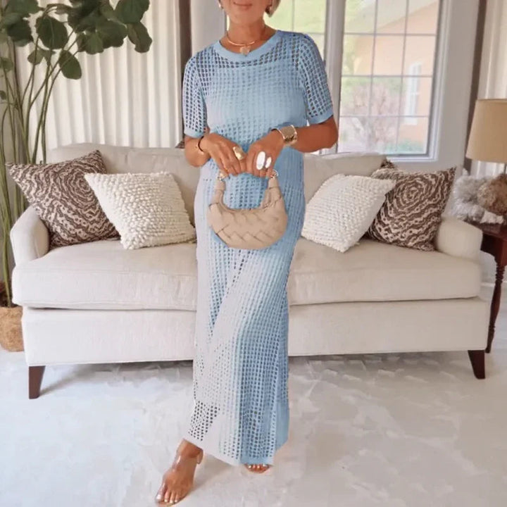 RIVELLA CROCHET OVERLAY DRESS SET