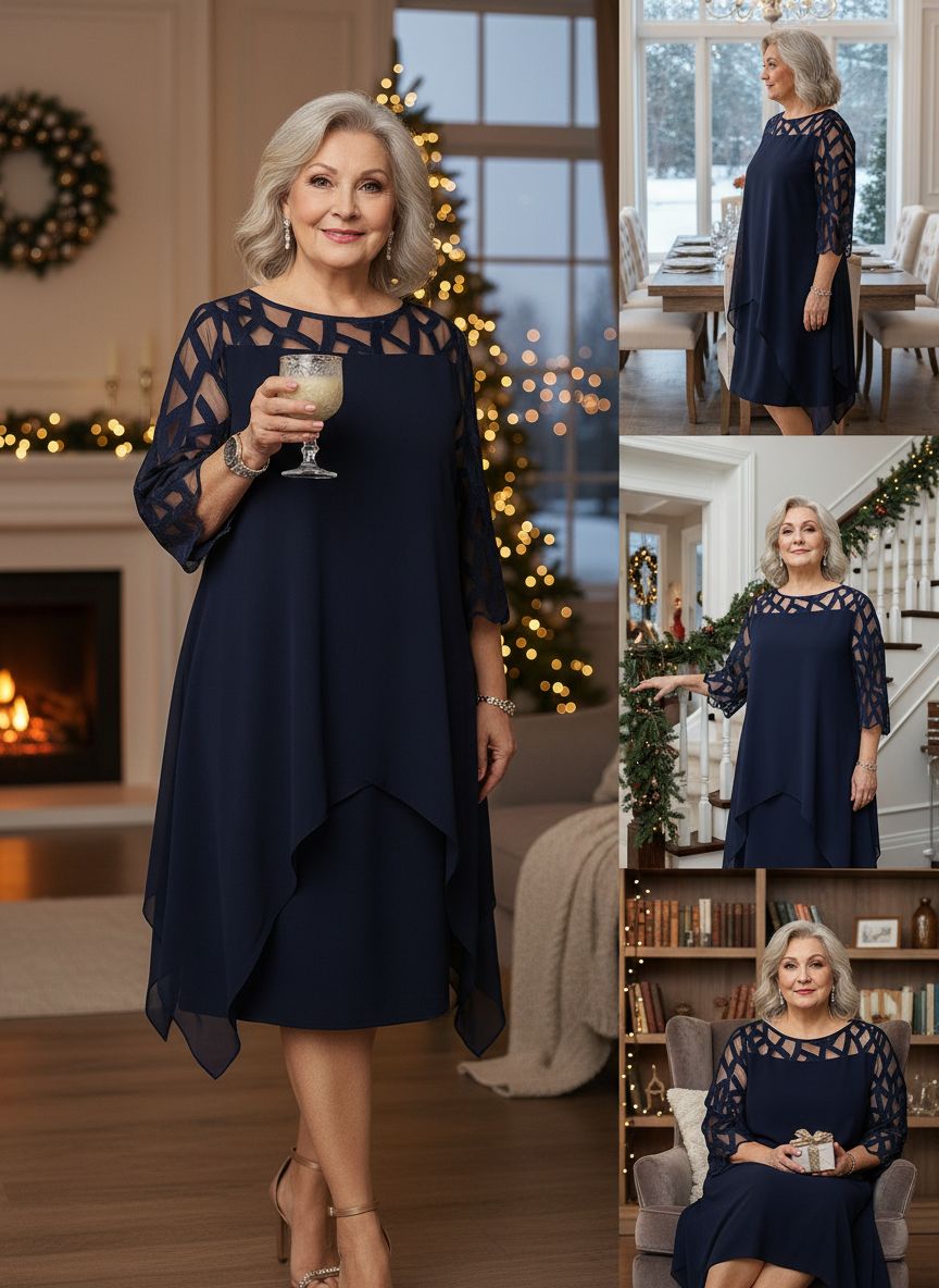 JULIANA FLATTERING EVERYDAY DRESS