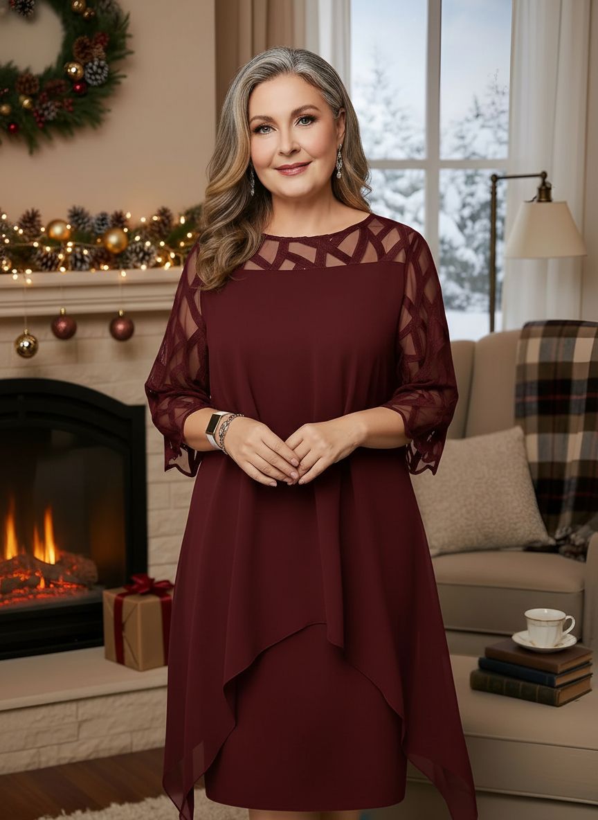 JULIANA FLATTERING EVERYDAY DRESS