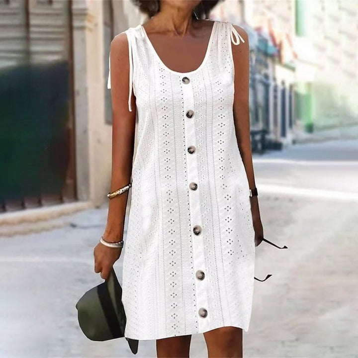 DINYA SLEEVELESS KNIT DRESS