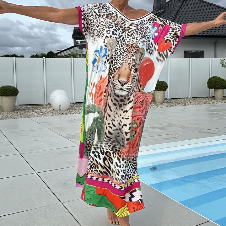 ISLA PRINT FLOWY SUMMER DRESS