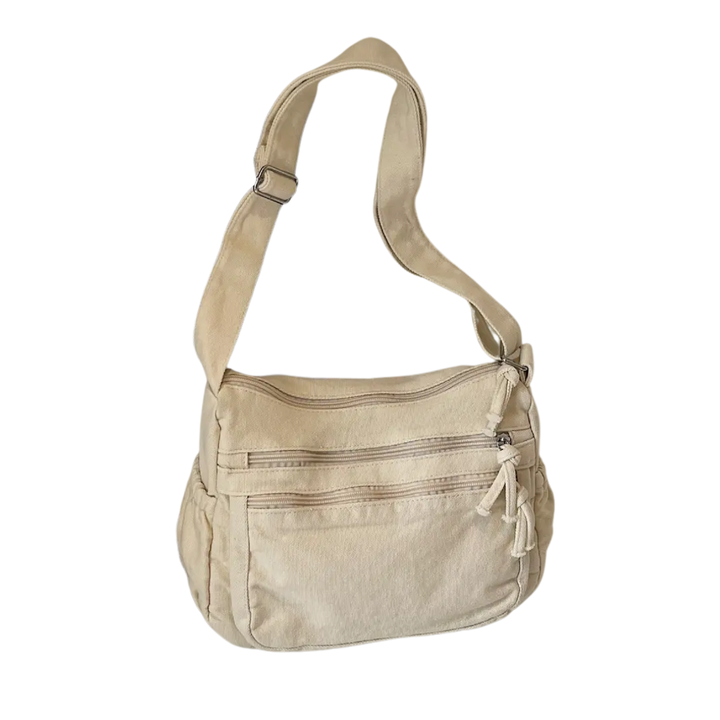 FRANKIE RETRO CANVAS CROSSBODY BAG