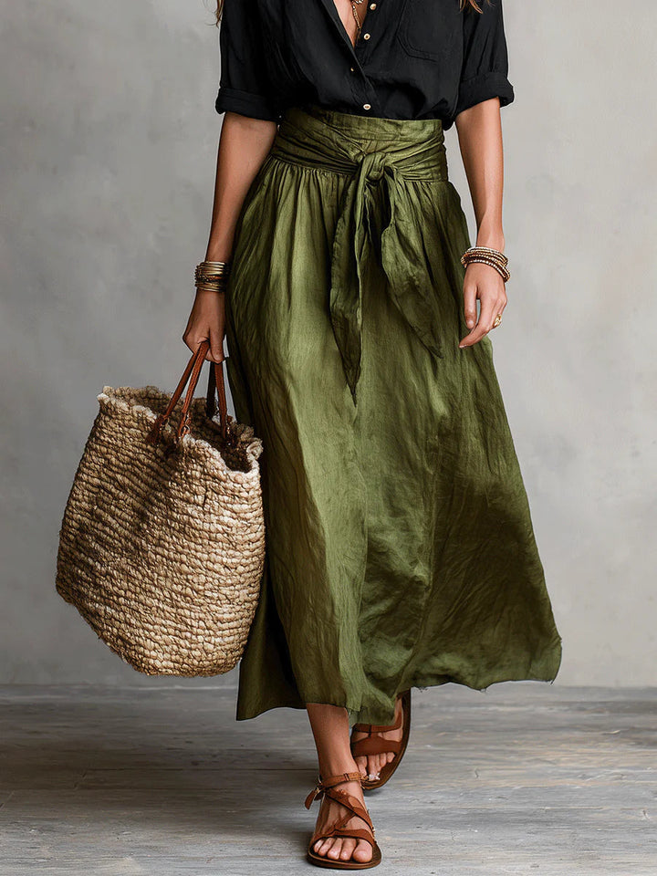 MARTINA ONE-SHOULDER MAXI DRESS