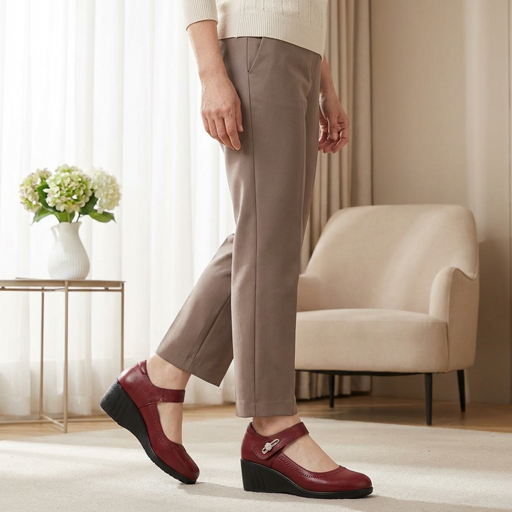 LYDIA MID-HEEL COMFORT SHOES