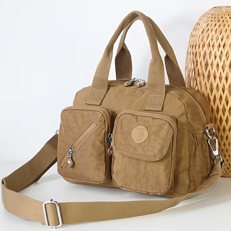 VALENTINA MULTI-POCKET CROSSBODY BAG