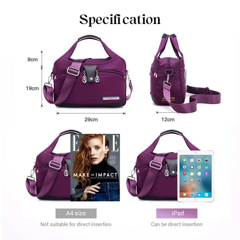 LUCIA CHIC ANTI-THEFT TOTE BAG