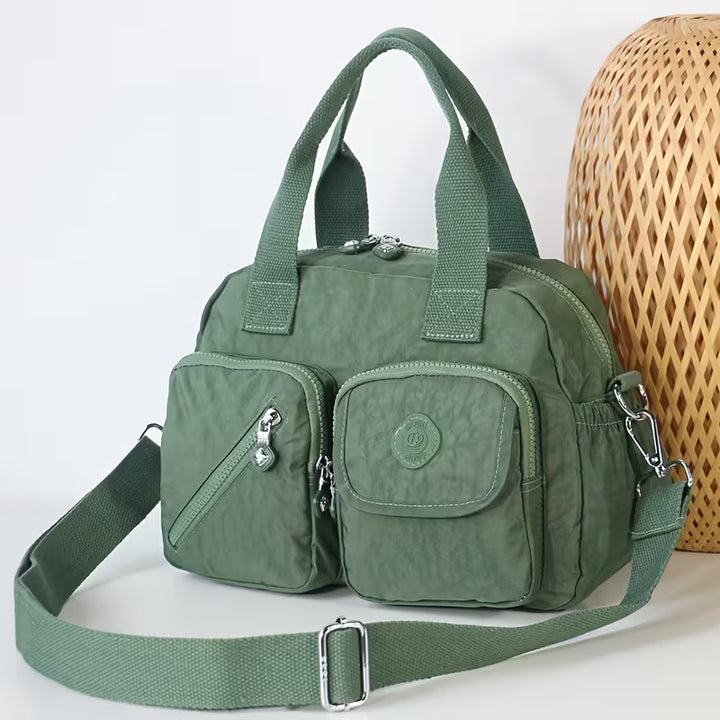 VALENTINA MULTI-POCKET CROSSBODY BAG