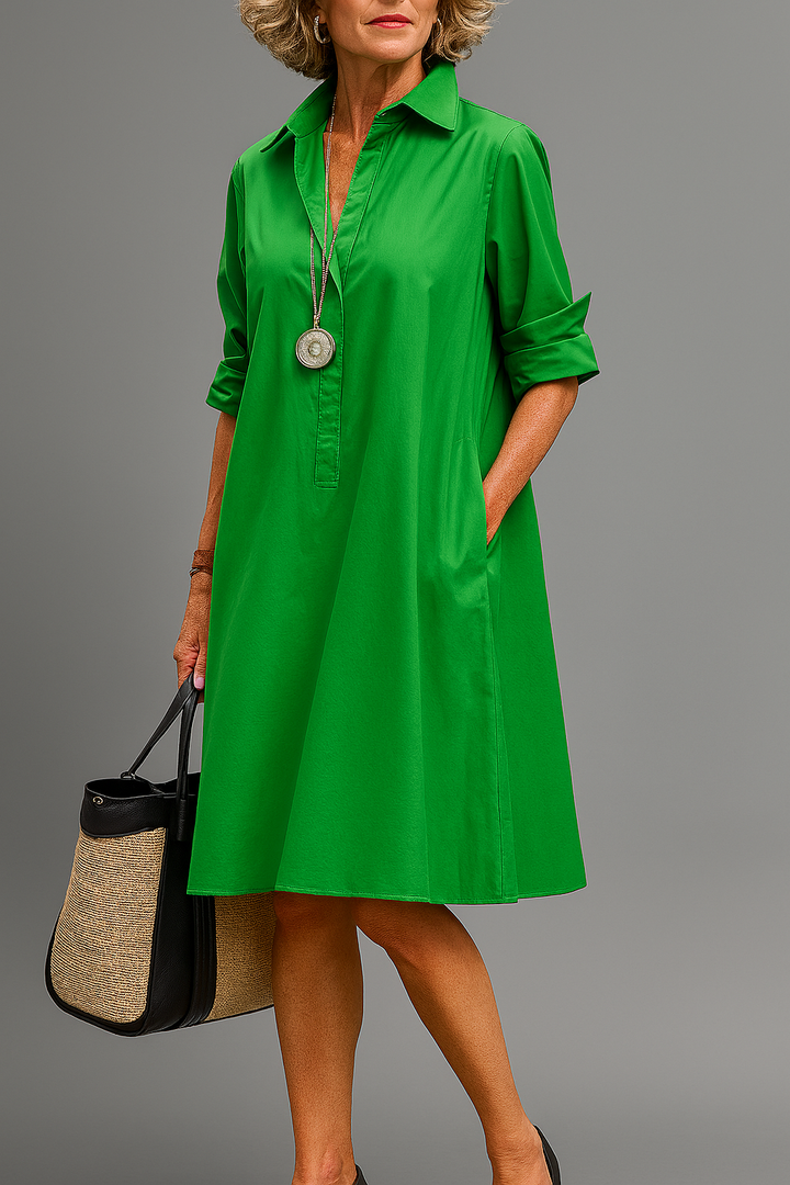 RILEY SOPHISTICATED MIDI DRESS
