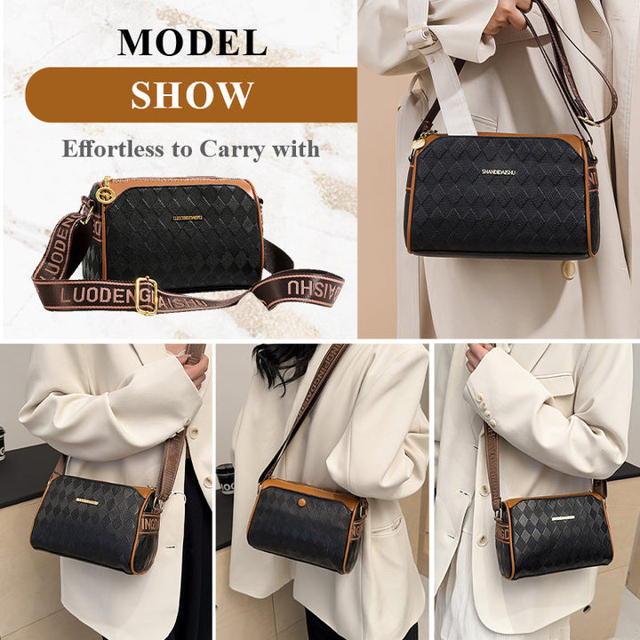 ELVIRA DIAMOND PATTERN BAG