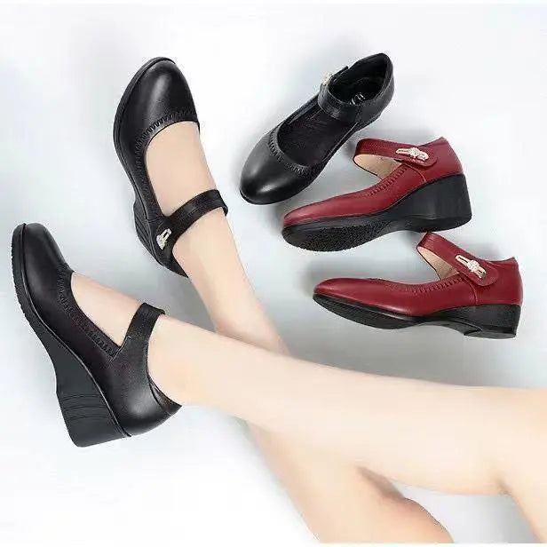 LYDIA MID-HEEL COMFORT SHOES