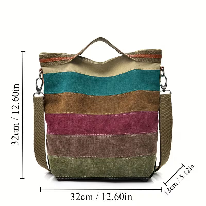 SELENA CASUAL RAINBOW CROSSBODY BAG