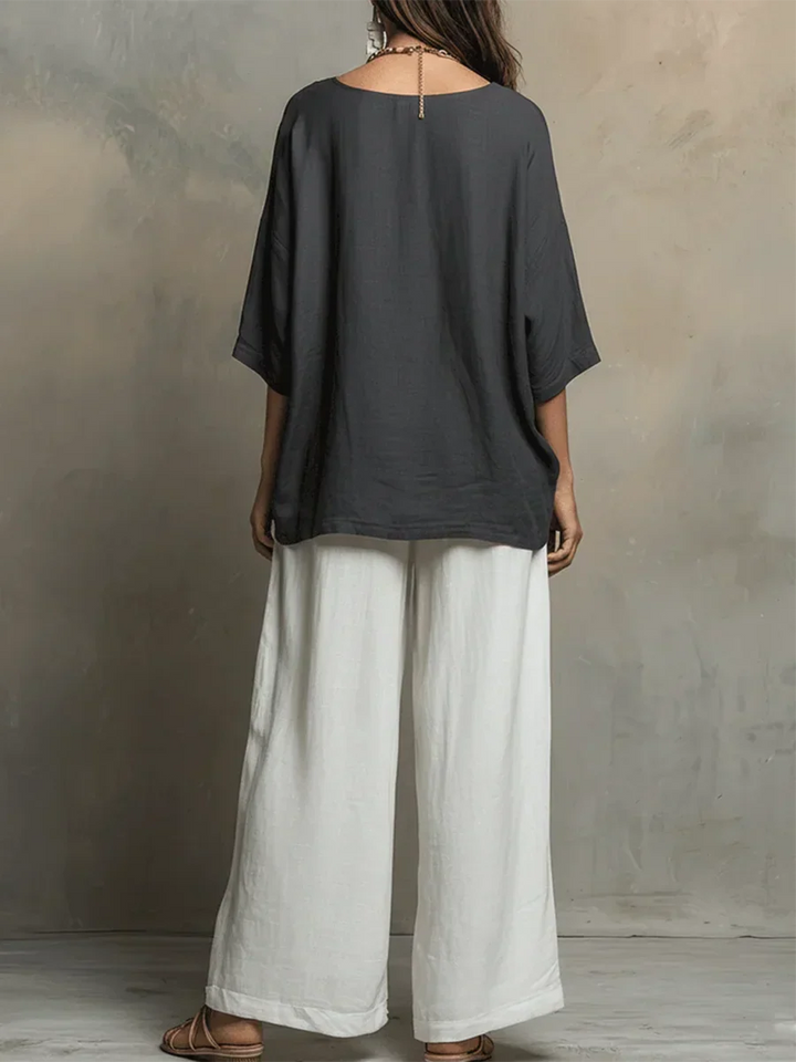 BELÉN LINEN TWO PIECE SET