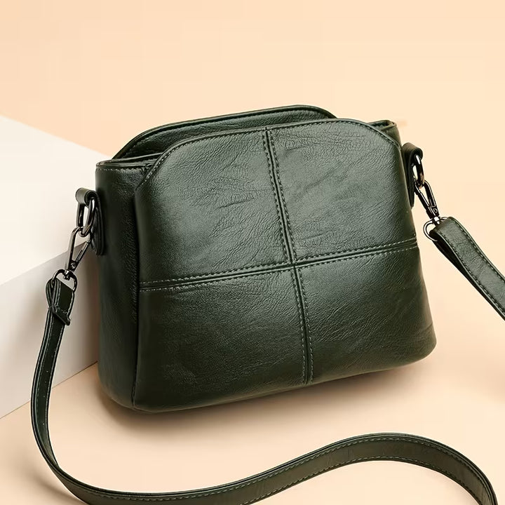 AMARI SIMPLE SOLID COLOR CROSSBAG