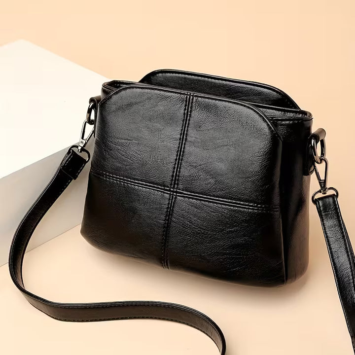 AMARI SIMPLE SOLID COLOR CROSSBAG