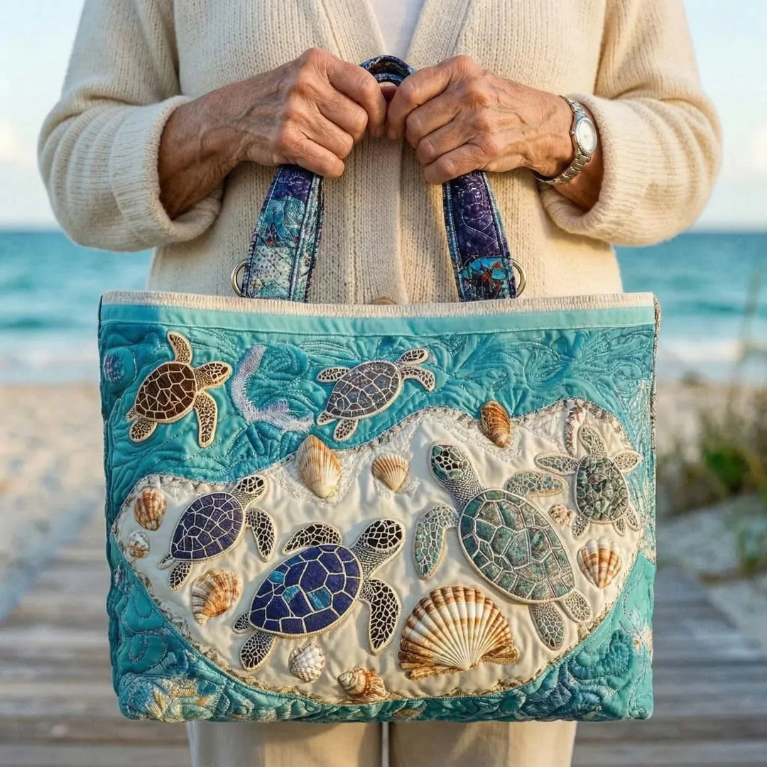 VALENTINA – TURTLE LOVE HANDMADE BAG