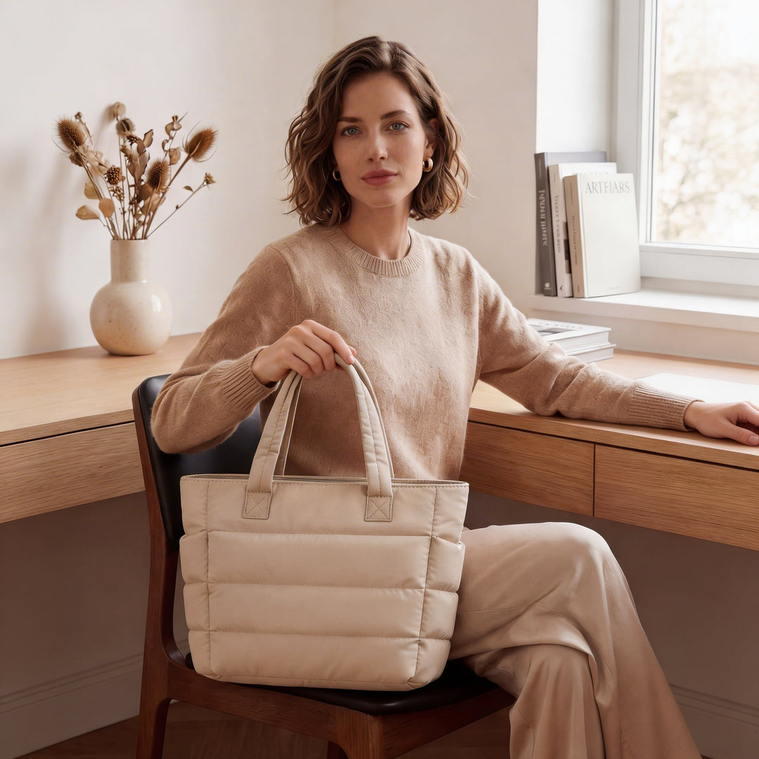 PUFFY TOTE BAG