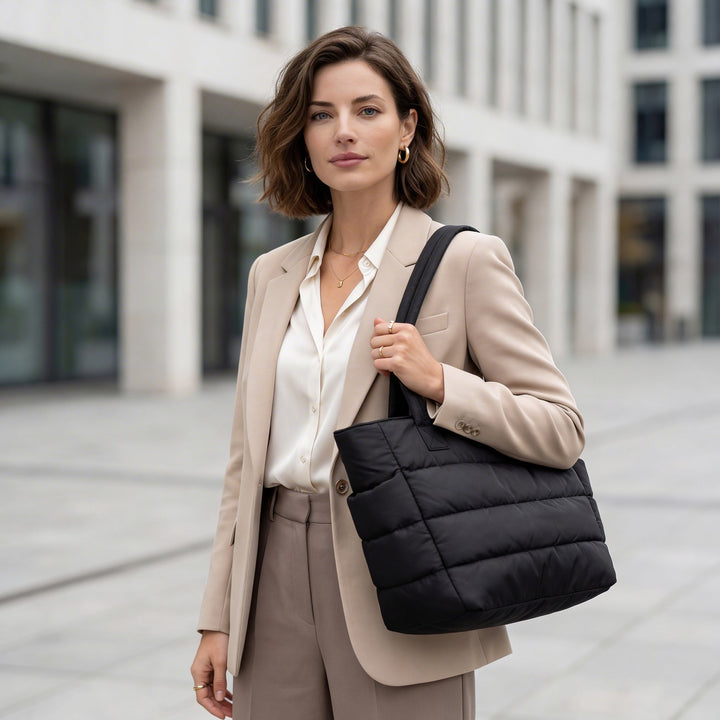 PUFFY TOTE BAG
