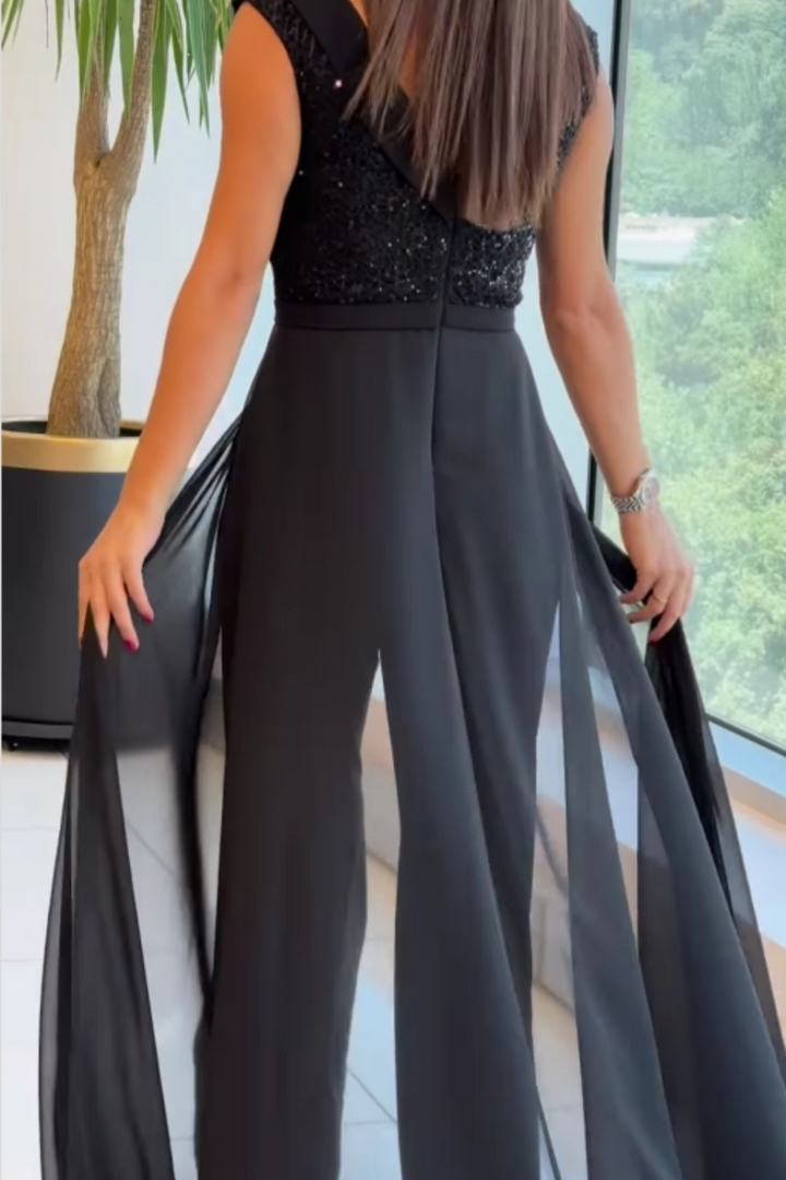 MELINDA STRASS BLACK DRESS