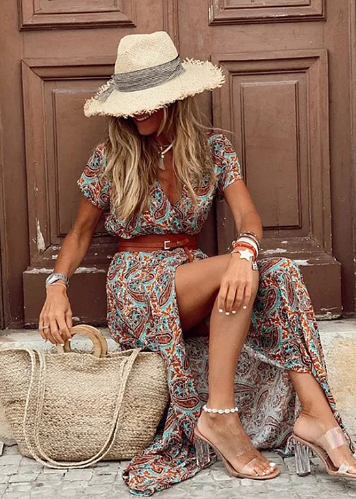 ANNABELLE BOHO MAXI DRESS