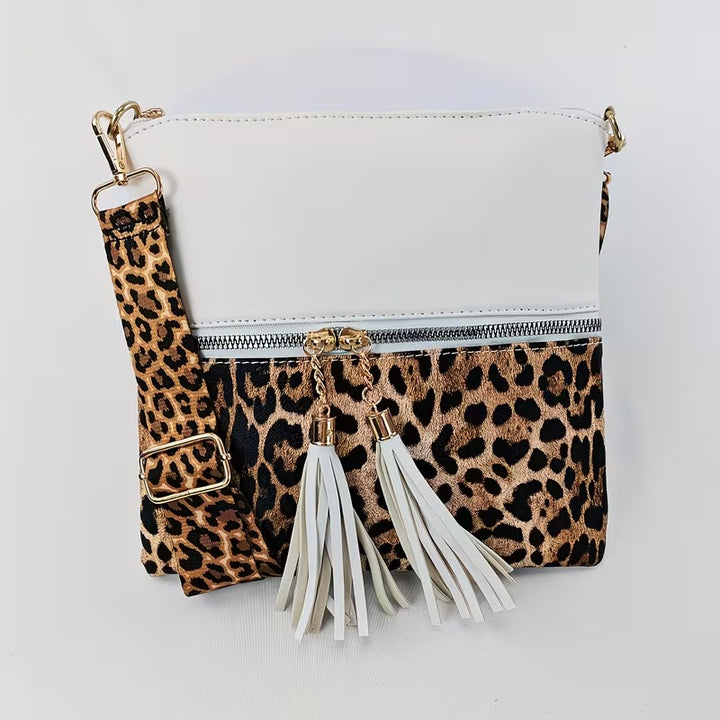 ADELINA LEOPARD PRINT CROSSBODY BAG