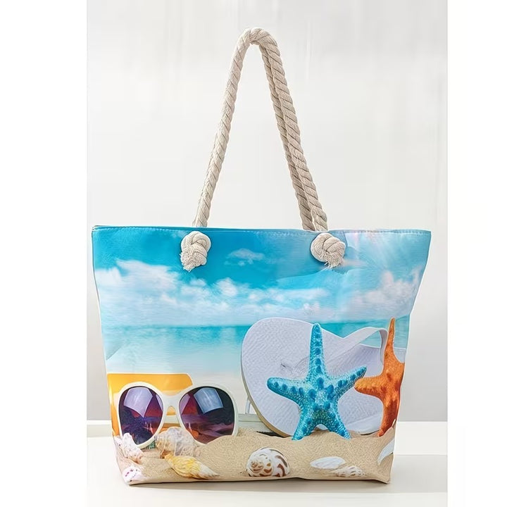 EVELINA WOMEN’S BEACH TOTE BAG