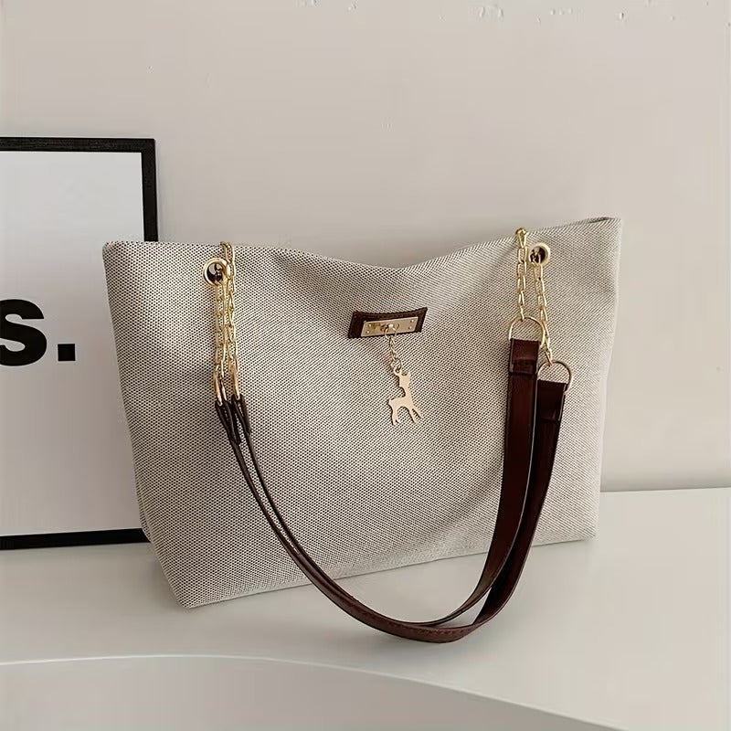 CLARABELLA LARGE SHOULDER TOTE BAG