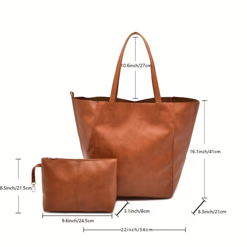 CLARISSA LARGE SOFT TOTE BAG