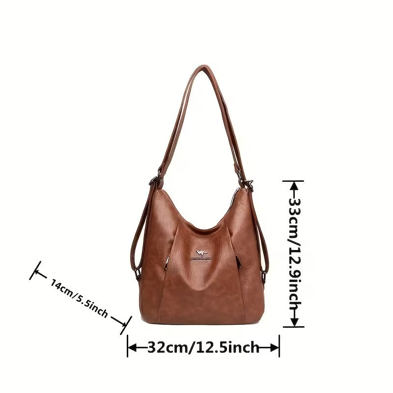ELIANA FAUX LEATHER CROSSBODY BAG