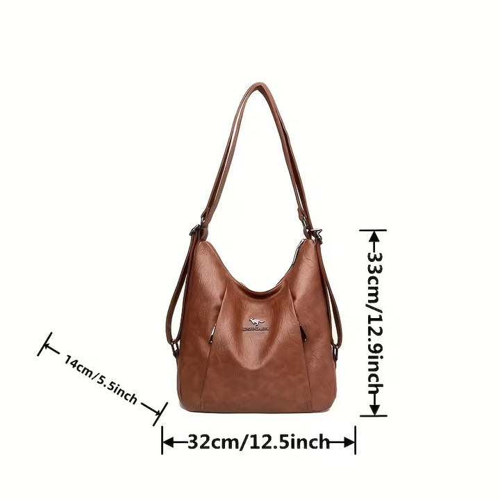 ELIANA FAUX LEATHER CROSSBODY BAG