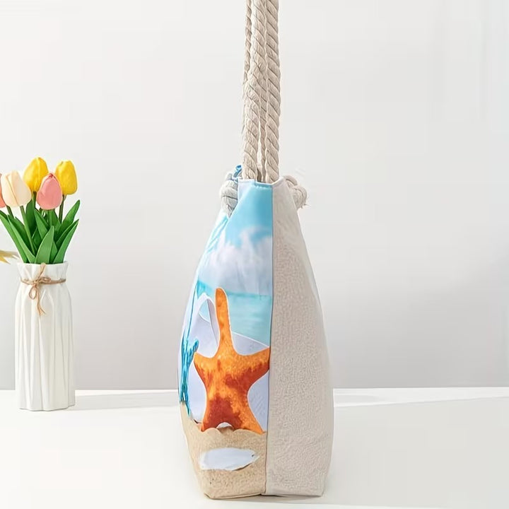 EVELINA WOMEN’S BEACH TOTE BAG