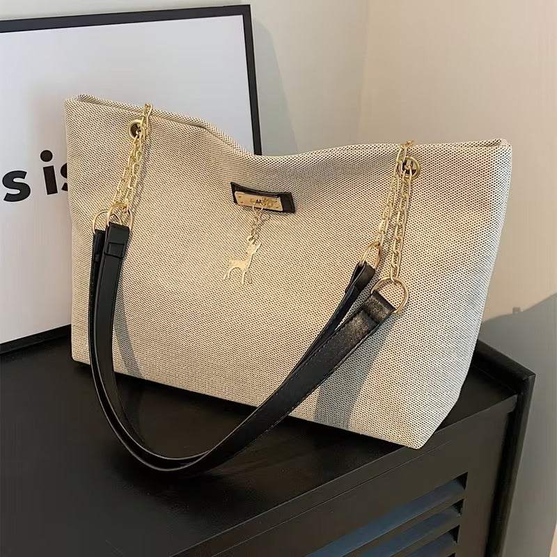 CLARABELLA LARGE SHOULDER TOTE BAG