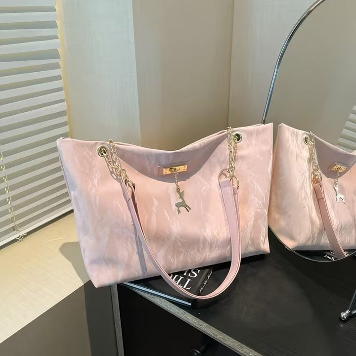 CLARABELLA LARGE SHOULDER TOTE BAG