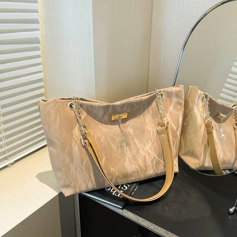 CLARABELLA LARGE SHOULDER TOTE BAG